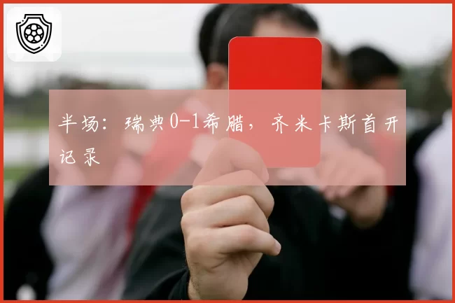 半场：瑞典0-1希腊，齐米卡斯首开记录