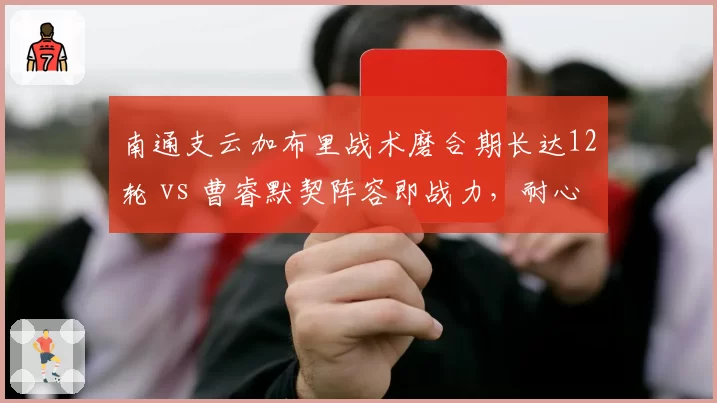 南通支云加布里战术磨合期长达12轮 vs 曹睿默契阵容即战力，耐心换未来还是赌输